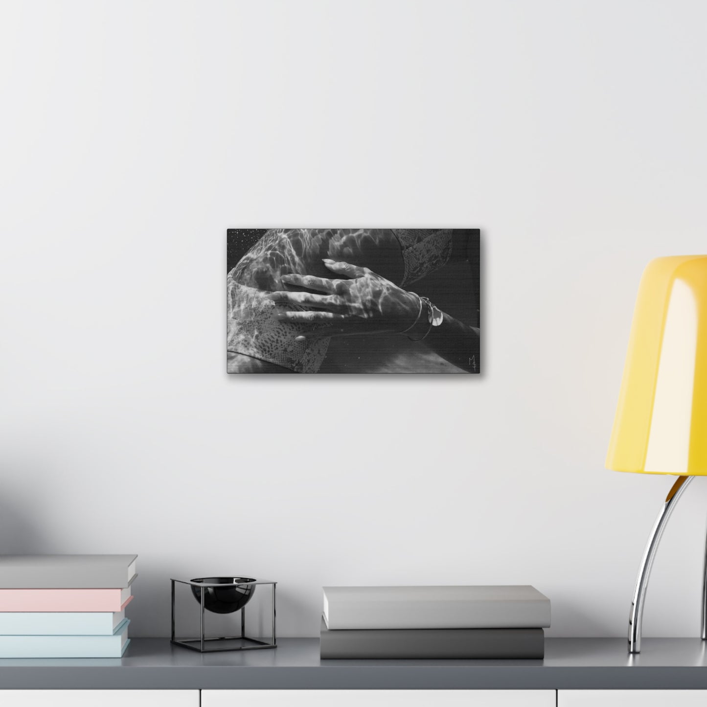 Sun Lover (Underwater Photograph) on Canvas Stretched