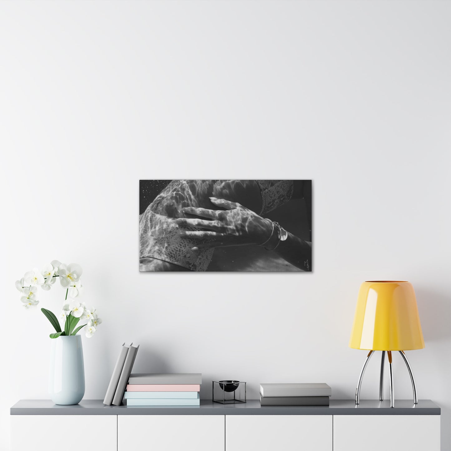 Sun Lover (Underwater Photograph) on Canvas Stretched