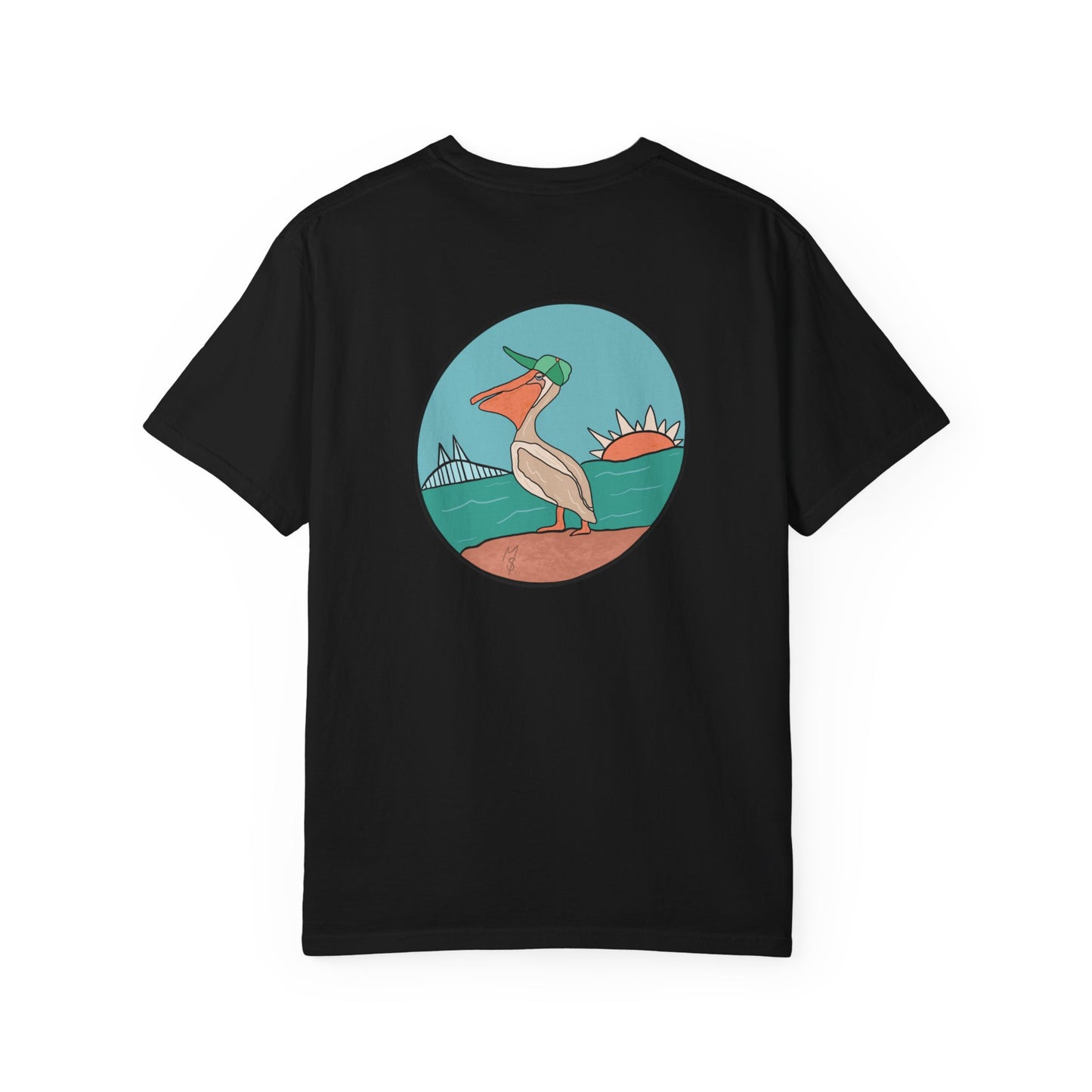 Pelican Tee w/ St. Petersburg, FL Coordinates