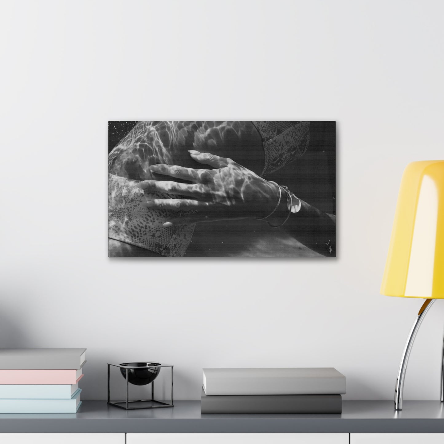 Sun Lover (Underwater Photograph) on Canvas Stretched