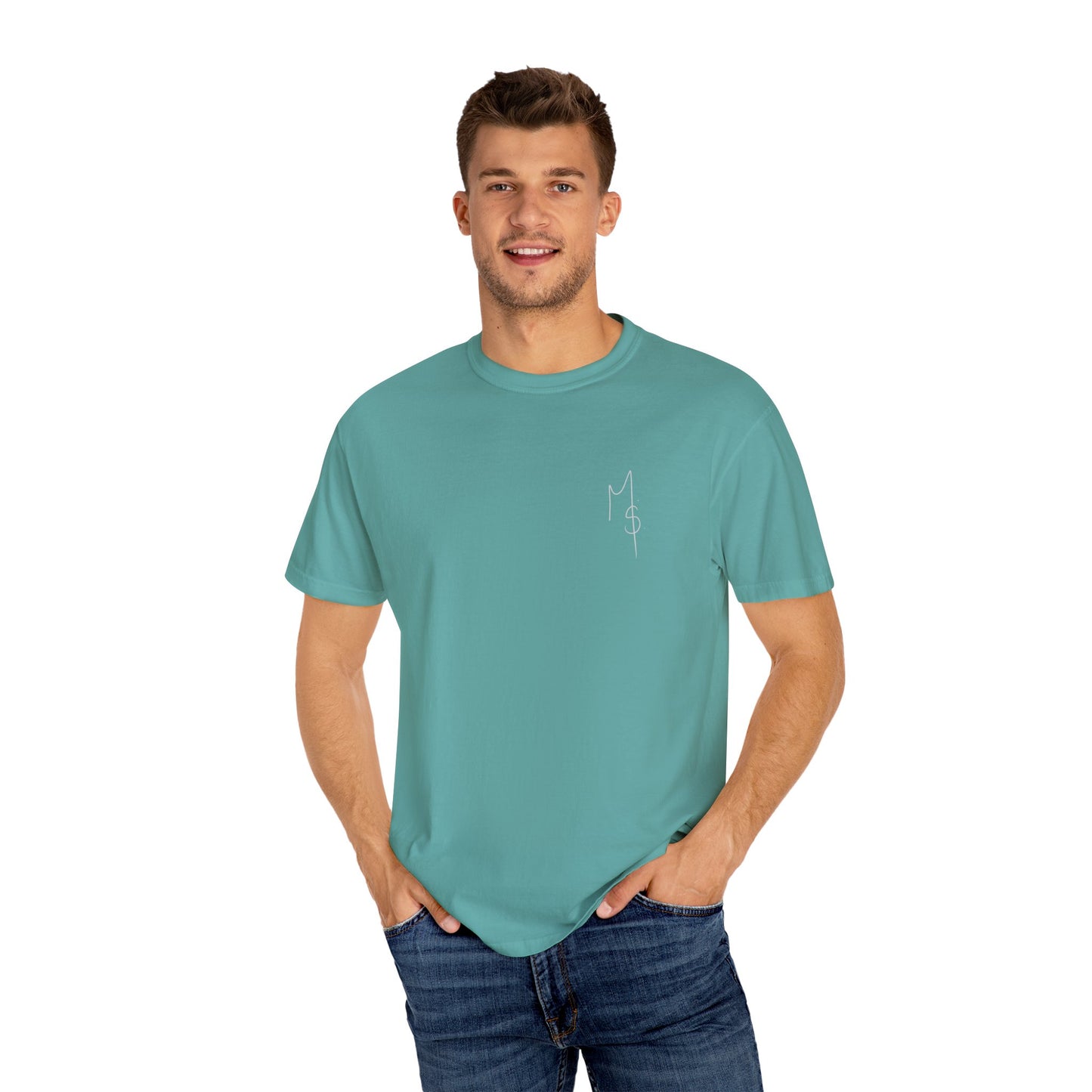 St. Pete Beach Mermaid Unisex Garment-Dyed T-Shirt