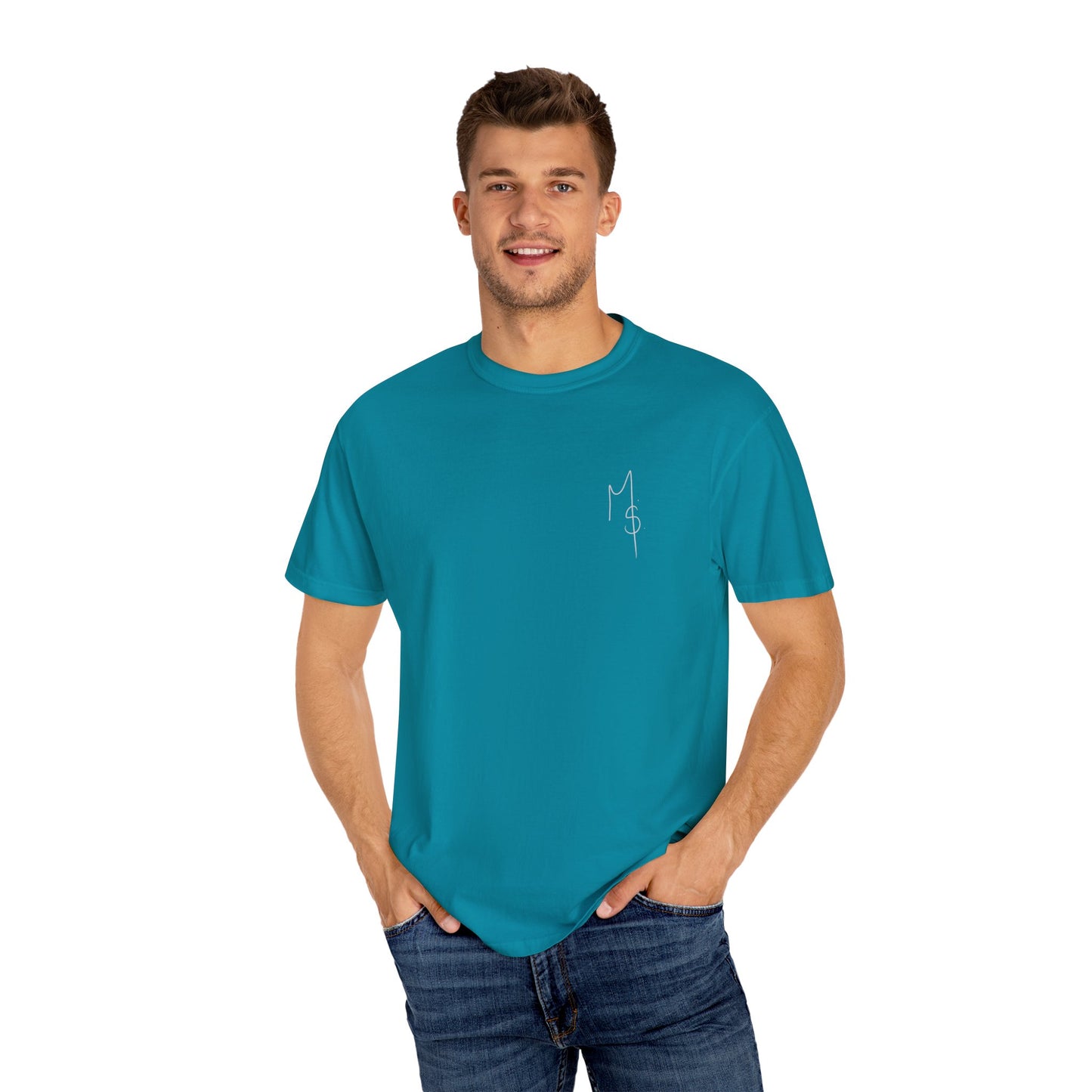 St. Pete Beach Mermaid Unisex Garment-Dyed T-Shirt