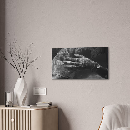 Sun Lover (Underwater Photograph) on Canvas Stretched