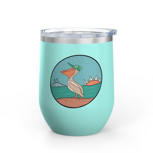 Skyway Pelican Pelican Wine Tumbler- 12oz