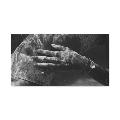 Sun Lover (Underwater Photograph) on Canvas Stretched
