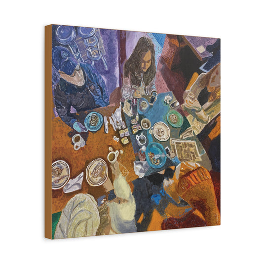 Canvas Reproduction- "Communal Meal"