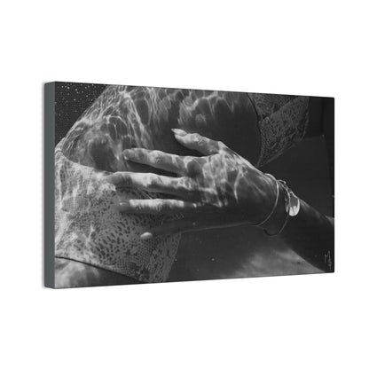 Sun Lover (Underwater Photograph) on Canvas Stretched