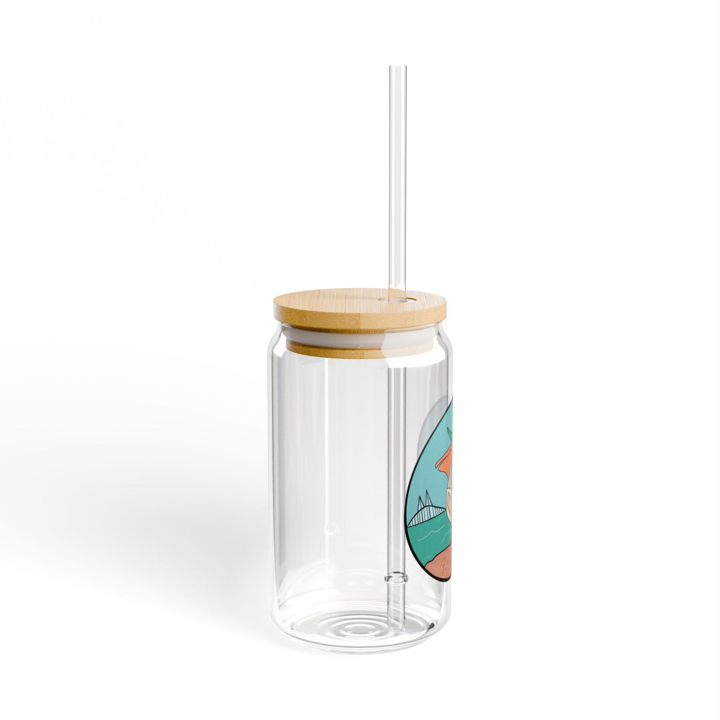 Skyway Pelican Sipper Glass, 16oz